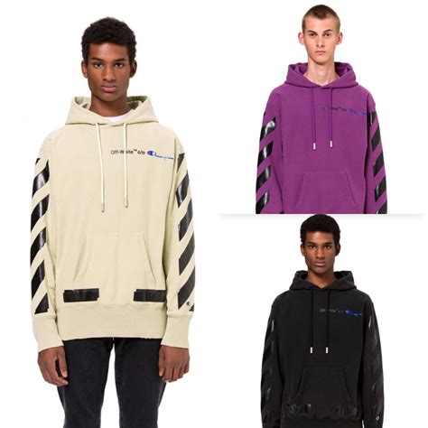 off white x champion replica